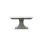 9035 Ceramic Top Marble Design Extention Dining Table - 63 Inch By ESF Furniture