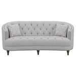Avonlea Light Grey Fabric Sofa 505641 2