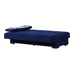 Soho Blue Upholstered Convertible Sofa Bed with-2