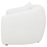 Isabella Natural White Kidney Shape Arm Chair 5-5
