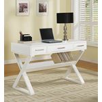 Casual White Writing Desk 800912 by Coaster