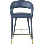 Destiny Navy Leatherette Counter Stool-4