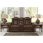 Backtrack Chocolate Leather Power Reclining Lov-4