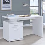 Irving 47 inch White Computer Desk 800110 By Coaster