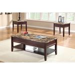 Orton Faux Marble Lift Top Coffee Table 3447-30-2