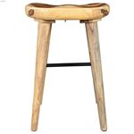 Tahoe Natural 26 Inch Counter Stool 203-328 back