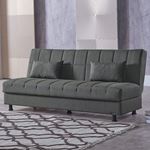 Sasta Green Convertible Sofa Bed with Storage-4