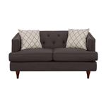 Shelby Grey Tufted Loveseat 508952-2