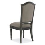 Arabella Grey Upholstered Back Side Chair - Set-2