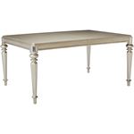 Danette Rectangular Dining Table 106471 by Coaster Closed