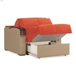Sleep Plus Orange Chair Bed-2