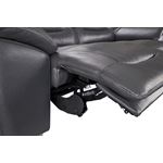 ESF 972 Grey Leather Power Reclining Chair Detail