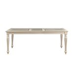 Celandine Silver Dining Table 1928-78NG by Homelegance side open