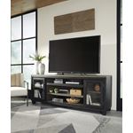 Foyland 83 inch Extra Large Weathered Black TV-4