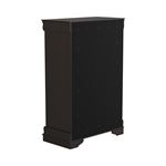 Louis Philippe Cappuccino 5 Drawer Chest 202415-4