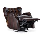 Henderson Vortex Leather Power Swivel Glider Re-2