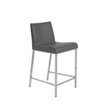 Cam Grey Counter Stool 15202GRY by Euro Style