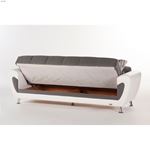 Duru Sofa Bed in Plato Dark Gray-3