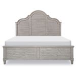Belhaven King Panel Bed in Weathered Plank Finis-4