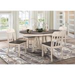 Clover Round/Oval Dining Table 5656-66 in Set