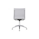 Glider Conference Chair 100378 White - 4