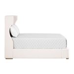 Balboa White LiveSmart Fabric Wing Bed 2