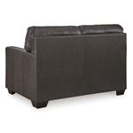 Belziani Storm Leather Tufted Loveseat 54706-4