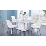 Global Furniture D894Dt Faux Marble Dining Set