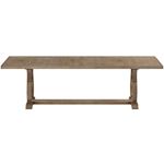 Brockway Cove Barley Brown Trestle Dining Table 110291 by Coaster Front