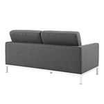 Loft Modern Grey Fabric Tufted Love Seat EEI-2051-DOR by Modway 2