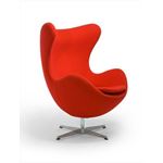 Lounge Chair CH7148 – T501 Red - 2