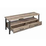Weathered Pine 59 inch 2 Drawer TV Stand 721881-2