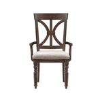 Cardano Driftwood Charcoal Dining Arm Chair