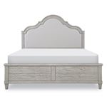 Belhaven Cal King Upholstered Panel Bed in Weath-4