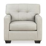 Belziani Coconut Leather Tufted Arm Chair 54705-2