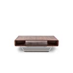 Modrest Avis Modern Walnut Matte Coffee Table 4