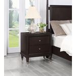 Emberlyn Rich Brown 2 Drawer Nightstand 223062-2