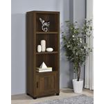 Sachin Dark Pine 3 Shelf Media Tower 707736-2