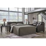 Belziani Storm Leather Full Sleeper Sofa 54706-2