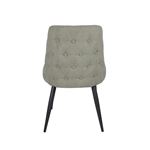 Aviano Beige Upholstered Curved Back Dining Cha-4