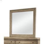 The Corinne Landscape Mirror in Acacia Finish by Riverside