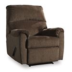 Nerviano Chocolate Fabric Recliner 10802-2