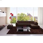 625 Brown Modern Italian Leather Sectional-2