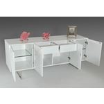 Vanguard - Modern White Buffet - 2