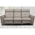 Modern Grey Italian Leather Sofa 8501 By ESF Furniture 2