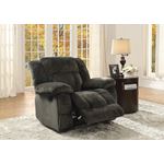 Laurelton Chocolate Reclining Chair 9636-1 in room