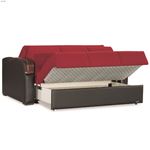 Sleep Plus Red Loveseat Sleeper-2