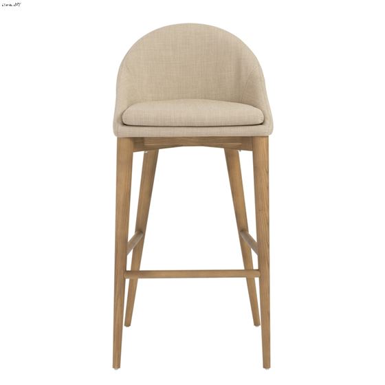 Baruch Tan Counter Stool 38677TAN by Euro Style Front