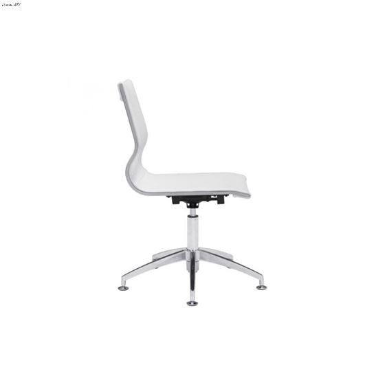 Glider Conference Chair 100378 White - 2
