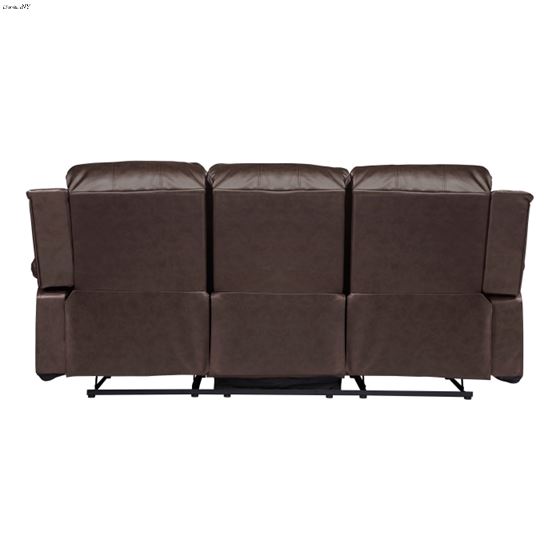 Homelegance Cranley Brown Reclining Sofa 9700BRW 3